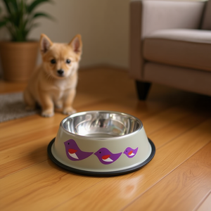 Ciotola per Animali Domestici in Acciaio Inox e Plastica, Prodotta da Azienda Professionale di Ciotole e Mangiatoie per Cani e Gatti - Product Image 3