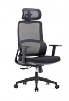 Prix d'usine Chaises de bureau ergonomiques avec dossier haut tournant Guest Manager Chaise de bureau ergonomique pivotante en maille pour direction