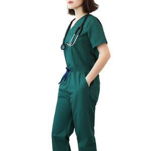 2024 Terzo deportes nueva venta caliente moda mujer Jogger enfermera Scrubs uniformes personalizados con tela de lona - Product Image 4