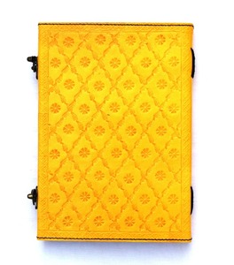 Unique Wicca Grimoire Art Journal Seven Stone Design Dream Leather con hilo de bloqueo Sillín Costura Encuadernación en espiral - Product Image 4