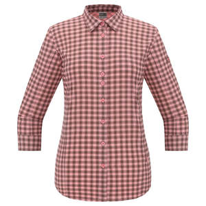 เสื้อเชิ้ตผู้หญิงแขน 3/4 ลายเคท เช็ค REWFWSS23051 - Product Image 1