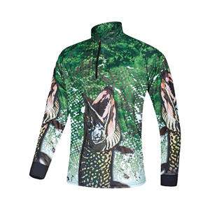 Sublimation vêtements de pêche en gros qualité conception personnalisée chemise de pêche homme vêtements chemises 2024 chemise - Product Image 2