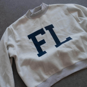 Vêtements de sport personnalisés université collégiale col montant aller équipe sweat-shirt graphique pull aller équipe appliques sweat-shirt - Product Image 6