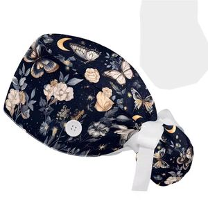 Dernier design, bonnets chirurgicaux sur mesure, logo OEM, hommes, femmes, infirmières, médecins, coton, réglable, chapeau d'hôpital, haute qualité - Product Image 4