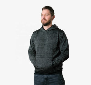 Sweat à capuche et sweat-shirt de résistance au couteau pour hommes de haute qualité Logo personnalisé sweats à capuche en molleton vêtements de rue décontractés 100% sweats à capuche de base en coton - Product Image 2