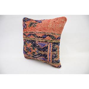 Coussin en laine de Bohème multicolore 12x12 pouces Coussin Vintage Pattern Woven Portable Bedding for Sofa Use for Christmas - Product Image 3