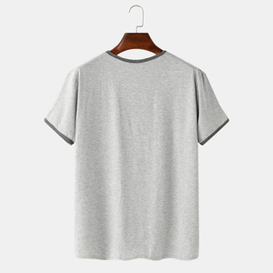 2024, diseño personalizado para hombres, alta calidad, tejido de Jersey de secado rápido, camisetas sólidas, patrón de estampado propio, tarifa al por mayor menos precio - Product Image 5