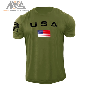 Prix de gros Nouveau design Qualité de luxe Nouveau T-shirt personnalisé pour homme Logo personnalisé Doux 100% coton Microfibre Écologique Respirant - Product Image 2