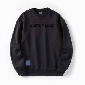 เสื้อสเวตเชิ้ตผู้ชายสั่งทำราคาส่ง เสื้อสเวตเชิ้ตผู้ชายแบบเรียบ คุณภาพสูง ทรงโอเวอร์ไซส์ ผู้ชาย 100% ผ้าฝ้าย ระบายอากาศได้ดี เสื้อฮู้ดดี้ - Product Image 3