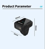 Escáner de Códigos QR 1D 2D Wechoice MC-5003GB, Alta Resolución CMOS, Inalámbrico 2.4G, USB, Negro, en Existencia, para Cajeros de Supermercado