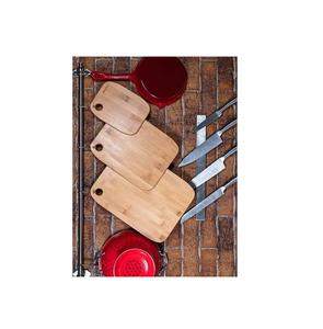 เขียงไม้สำหรับปิกนิกพร้อมที่จับง่ายต่อการพกพาและเสิร์ฟในสถานการณ์รับประทานอาหารกลางแจ้ง - Product Image 1