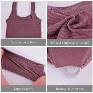 NUEVO Top de tubo para mujer Beauty Back Bralette Sujetador deportivo sin costuras Ropa interior de mujer Lencería sexy Sujetadores push-up Sujetador deportivo - Product Image 5
