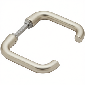 Manija de Puerta HOPPE Paris 138L de Aluminio F2 Sin Rosetas, Eje Cuadrado de 8 mm, Par - Product Image 3
