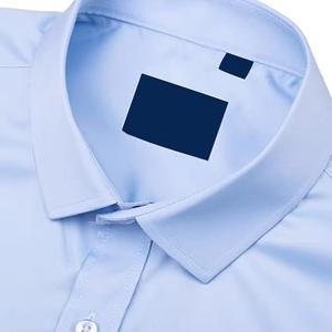 Chemise habillée formelle pour hommes Chemises formelles à manches longues en tissu Oxford pour hommes Chemise d'affaires Slim Fit - Product Image 3