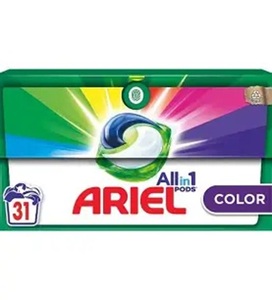 Cápsulas de detergente líquido Ariel Original Todo en Uno, 51 lavados - Product Image 3