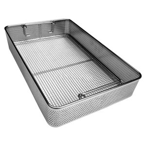 ตะกร้าตาข่ายลวดสเตนเลสฆ่าเชื้อถาดตาข่ายทางการแพทย์ - Product Image 6