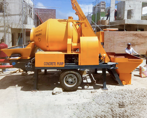 Bétonnière mobile diesel hydraulique compacte et portable, économique et robuste, avec moteur Weichai et pompe à roulement - Product Image 3