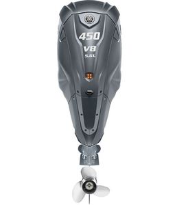 Moteur hors-bord pour bateau à essence 4 temps 6 cylindres Twinns Yam 425 ch, modèle XF425USB2l, à vente rapide - Product Image 2