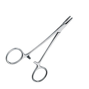 Fórceps de aguja de sutura quirúrgica personalizados de 200 Mm y 5 pulgadas, soporte de aguja Collier de diseño personalizado recto, OEM Industrial para bricolaje - Product Image 2