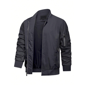 Meilleures ventes, Veste coupe-vent à enfiler en 100% coton avec logo personnalisé OEM pour hommes, Vente en gros de tissu longue durée de haute qualité - Product Image 1