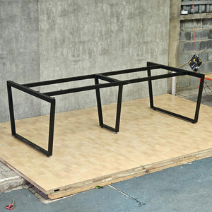 Abrigos para Mujer Trapez Concept 240x120cm con Patas de Mesa de Hierro Ensambladas HCTC011 - Product Image 3