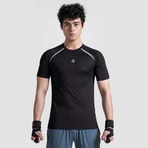 Conjunto de Camiseta Sense Aero para Hombre en Negro - Product Image 1