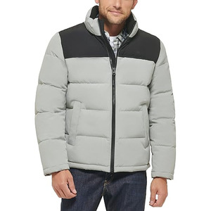 Chaquetas de Invierno para Hombre, Diseño Clásico con Mangas Desmontables, Cortavientos Personalizado con Burbujas - Product Image 1