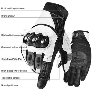 2024 Nouvelle arrivée Gants de moto pour hommes Marque privée Prix de gros Gants de moto pour hommes - Product Image 6