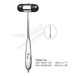 Neurological Diagnostic Medical <b>Percussion</b> Reflex <b>Hammer</b> 8" With Needle Stainless Steel Surgical Buck Reflex <b>Hammer</b> Ce - Product Image 4