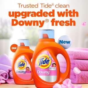 Detergente Líquido para Ropa Tide Plus Boost of Ultra Downy, Aroma April Fresh, 92 fl oz, 65 Lavados - Product Image 5