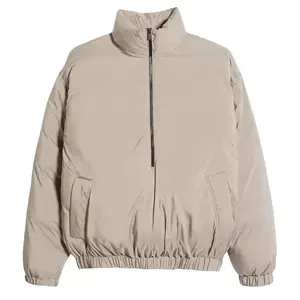 Chaqueta de Plumón de Invierno para Hombre de Alta Calidad, con Cierre, Acolchada, Gruesa, Holgada, Estilo Puffer - Product Image 5
