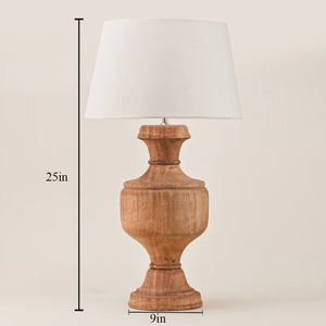 Lámpara de Madera Más Vendida, Decorativa Ecológica para Interiores, Sala de Estar, Dormitorio, Iluminación para el Hogar, Diseño Responsable, Natural, Ético y Moderno - Product Image 2