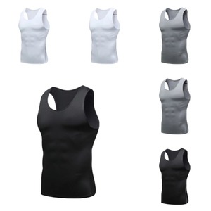 2025 Best Seller Oem logo Custom Solid Plain Bodybuilding Fitness <b>Men</b> tank Top <b>Singlet</b> <b>Men's</b> Sleeveless Cotton Gym Stringer Vest - Product Image 6
