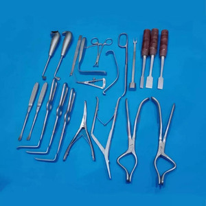 Juego de Cirugía Maxilofacial de calidad superior, 20 piezas, instrumentos de cirugía plástica de acero inoxidable, aprobado CE ISO - Product Image 3