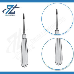 Paton Bone Burr, Instrumento Quirúrgico Manual con Mango Satinado, 155mm 3.5x17mm, Acero Inoxidable, Certificado CE, Alta Calidad, Cirugía General - Product Image 3