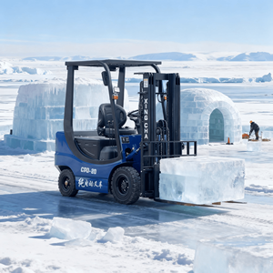 XINGCHA CPD-20 2 tonnellate di Forklift-3000mm elettrica altezza di sollevamento di vendita diretta della fabbrica di buona qualità manovrabile per l'impilamento del carico - Product Image 1