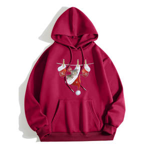 Sudadera con capucha personalizada con estampado personalizado y bordado Unisex algodón polar talla grande promoción Sudadera con capucha - Product Image 1