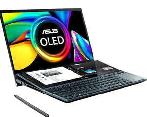 Vente en gros d'ordinateurs portables ZenBook Pro Duo 15 OLED, processeur Intel Core i9-12900H de 12e génération, écran OLED 4K, 64 Go de RAM, GeForce RTX 3060 - Product Image 2