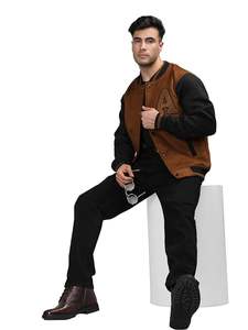 Chaqueta Varsity de Invierno para Hombre, Calidad Premium, Logotipo Personalizado Bordado, Transpirable, Ecológica, Cierre Doble Rápido - Product Image 5