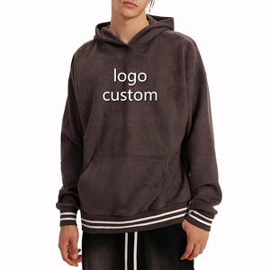 Jersey informal de algodón de gran tamaño para hombre, sudaderas con capucha, pantalones personalizados, el mejor Material, ropa para montar a caballo, sin cordón, transpirable - Product Image 6