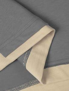 เสื้อยืดลำลองแนวสตรีทผ้าคอตตอน100% โลโก้ด้านหน้าทรงหลวมเข้ารูป - Product Image 5