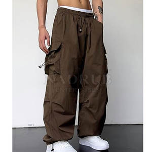 Custom Made Size OEM Designs <b>Men</b> <b>Trouser</b> Best Quality Cotton <b>Men</b> <b>Baggy</b> <b>Trouser</b> Outdoor Wear - Product Image 6