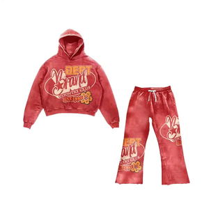 Chándal de Forro Polar para Hombre, 100% Algodón, 400 GSM, Grueso, Cómodo, Transpirable, Ecológico, Estilo Casual, Temporada de Invierno, Gran Venta - Product Image 5