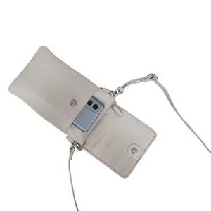 Bolso cruzado para teléfono de cuero genuino de grano de guijarro suave y suntuoso estilo Vintage borla portátil superior Fabricación de proveedores indios - Product Image 2