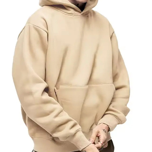 Men 2025 Custom Heavyweight Hoodies Logo Oversize Hoodies Unisex Customized Oversized Heavy Weight <b>Thick</b> <b>Fleece</b> Hoodie For Men - Product Image 3