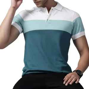 Camisas de Hombre al por Mayor, 100% Algodón, Secado Rápido, con Bolsillo, Estampado Digital, Transpirables, Ajustadas, Estilo Casual para Exteriores, Tejidas - Product Image 3