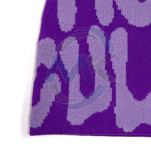 Unisex Winter Beanie <b>Hat</b> with Custom Logo Wholesale Manufacturers' Common Fabric Feature Keep <b>Warm</b> Style - Product Image 4