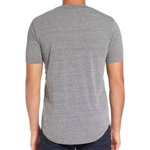 เสื้อยืดแบบสามส่วนของผู้ชายเสื้อยืดเพาะกายเข้ายิม - Product Image 3