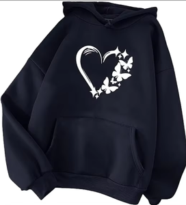 Sweats à capuche en polaire anti-boulochage bleu clair pour hommes avec impression par transfert de chaleur pour les commandes personnalisées, vente en gros de vêtements de sport personnalisés - Product Image 1
