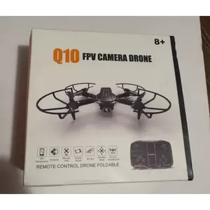 Drone de course Q10 FPV avec double caméra LED télécommande pour débutants portée de Transmission d'image de 5km via WiFi 5G - Product Image 1
